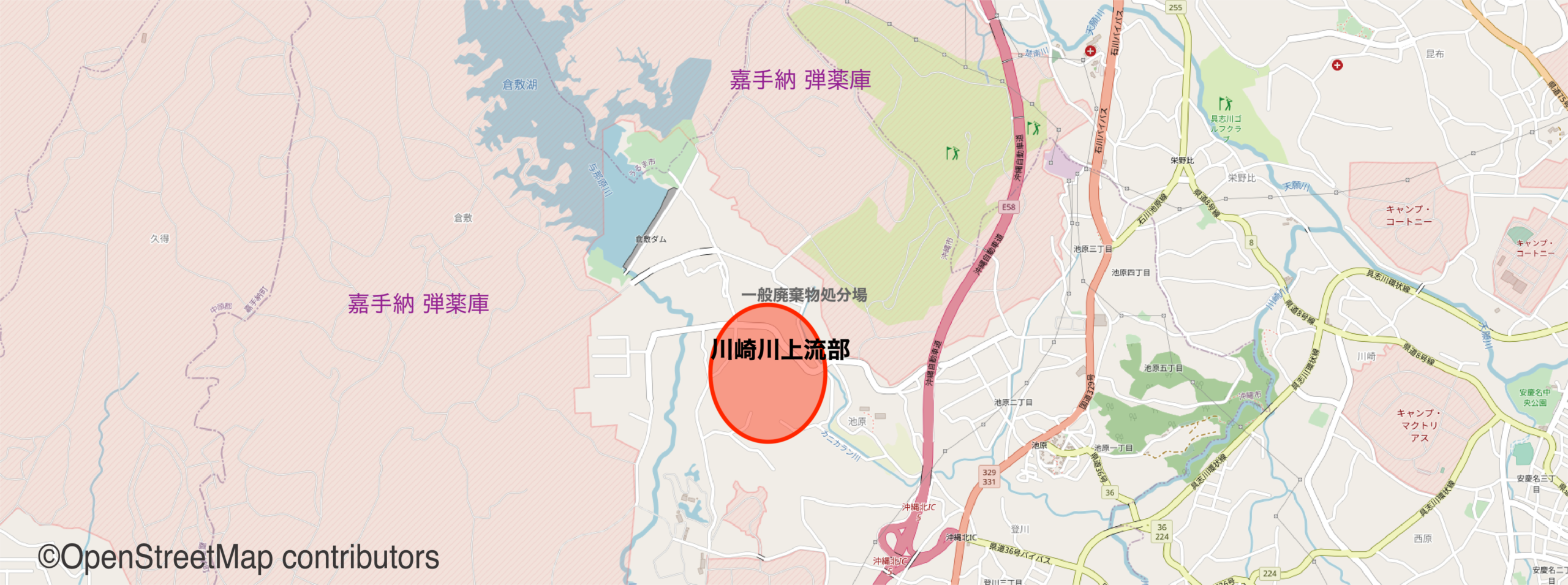 Contamination Status of PFAS (Perfluoroalkyl Substances and Polyfluoroalkyl Substances) in Reclaimed Land, Wetlands, and Rivers Around the U.S. Kadena Ammunition Depot, Okinawa, Japan